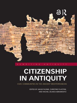 cover image of Citizenship in Antiquity